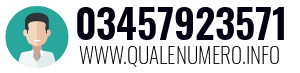 Numero di telefono 03457923571 03457923571