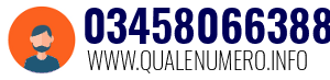 Numero di telefono 03458066388 03458066388