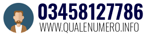 Numero di telefono 03458127786 03458127786