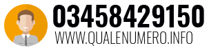 Numero di telefono 03458429150 03458429150