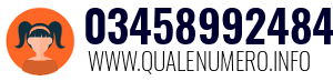 Numero di telefono 03458992484 03458992484