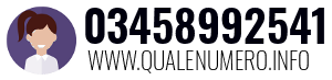 Numero di telefono 03458992541 03458992541