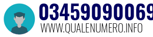 Numero di telefono 03459090069 03459090069