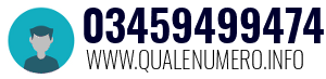 Numero di telefono 03459499474 03459499474