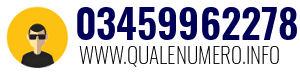 Numero di telefono 03459962278 03459962278