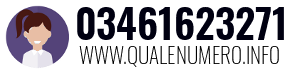 Numero di telefono 03461623271 03461623271
