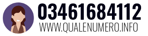 Numero di telefono 03461684112 03461684112