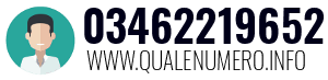 Numero di telefono 03462219652 03462219652