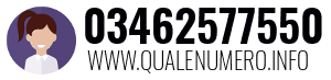 Numero di telefono 03462577550 03462577550