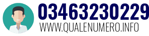 Numero di telefono 03463230229 03463230229