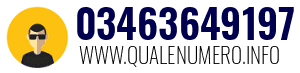 Numero di telefono 03463649197 03463649197