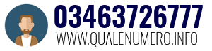 Numero di telefono 03463726777 03463726777