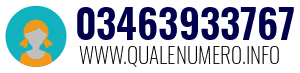 Numero di telefono 03463933767 03463933767