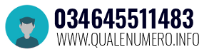 Numero di telefono 034645511483 034645511483