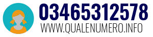 Numero di telefono 03465312578 03465312578