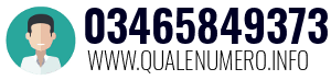 Numero di telefono 03465849373 03465849373