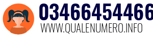 Numero di telefono 03466454466 03466454466