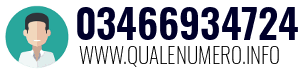 Numero di telefono 03466934724 03466934724