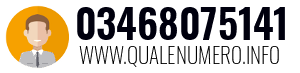Numero di telefono 03468075141 03468075141