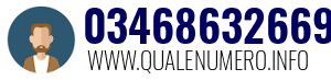 Numero di telefono 03468632669 03468632669