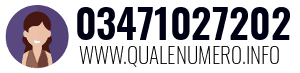 Numero di telefono 03471027202 03471027202