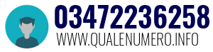 Numero di telefono 03472236258 03472236258