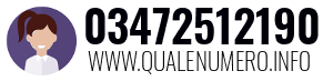 Numero di telefono 03472512190 03472512190