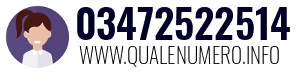 Numero di telefono 03472522514 03472522514