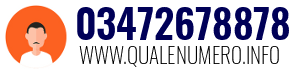 Numero di telefono 03472678878 03472678878