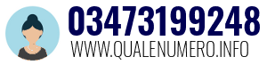 Numero di telefono 03473199248 03473199248