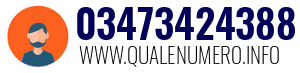 Numero di telefono 03473424388 03473424388