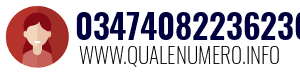 Numero di telefono 03474082236236 03474082236236
