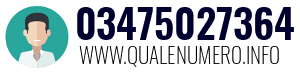 Numero di telefono 03475027364 03475027364