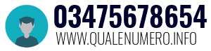 Numero di telefono 03475678654 03475678654