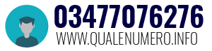 Numero di telefono 03477076276 03477076276