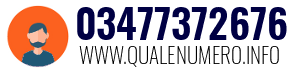 Numero di telefono 03477372676 03477372676