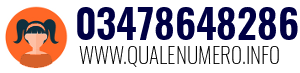 Numero di telefono 03478648286 03478648286