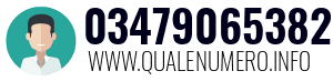 Numero di telefono 03479065382 03479065382