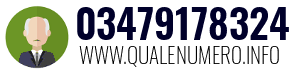 Numero di telefono 03479178324 03479178324