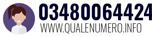 Numero di telefono 03480064424 03480064424