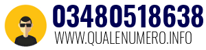 Numero di telefono 03480518638 03480518638