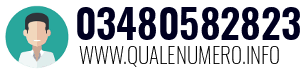 Numero di telefono 03480582823 03480582823