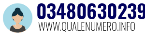 Numero di telefono 03480630239 03480630239