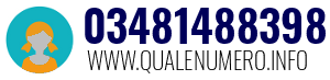 Numero di telefono 03481488398 03481488398