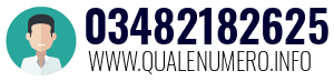 Numero di telefono 03482182625 03482182625