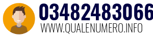 Numero di telefono 03482483066 03482483066