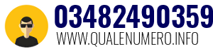 Numero di telefono 03482490359 03482490359