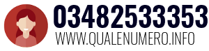 Numero di telefono 03482533353 03482533353