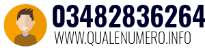 Numero di telefono 03482836264 03482836264