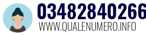 Numero di telefono 03482840266 03482840266